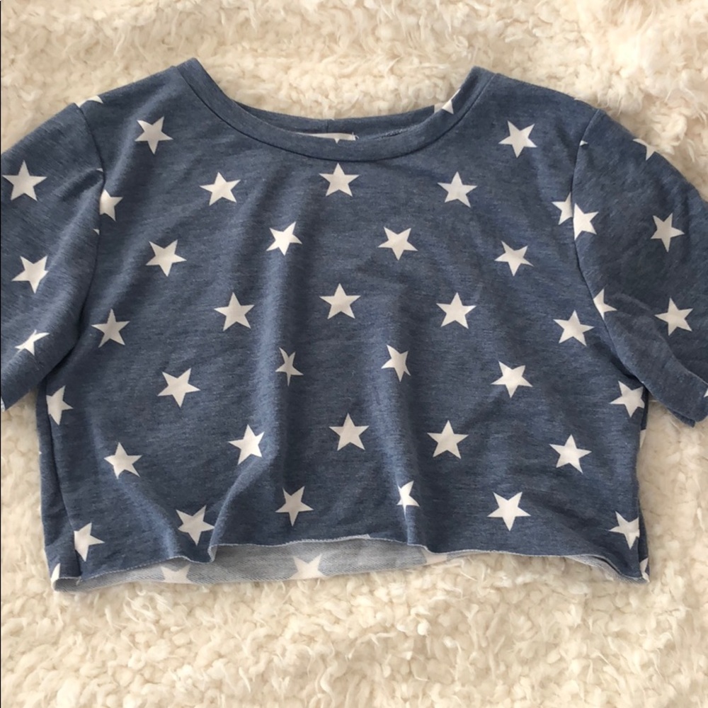 Stars Crop Top